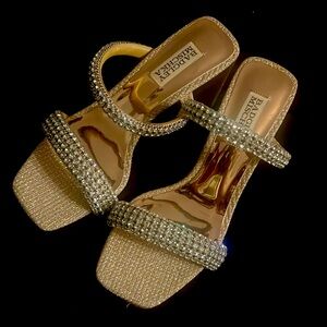 Badgley Mischka Brand
Sade Jeweled Double-Band